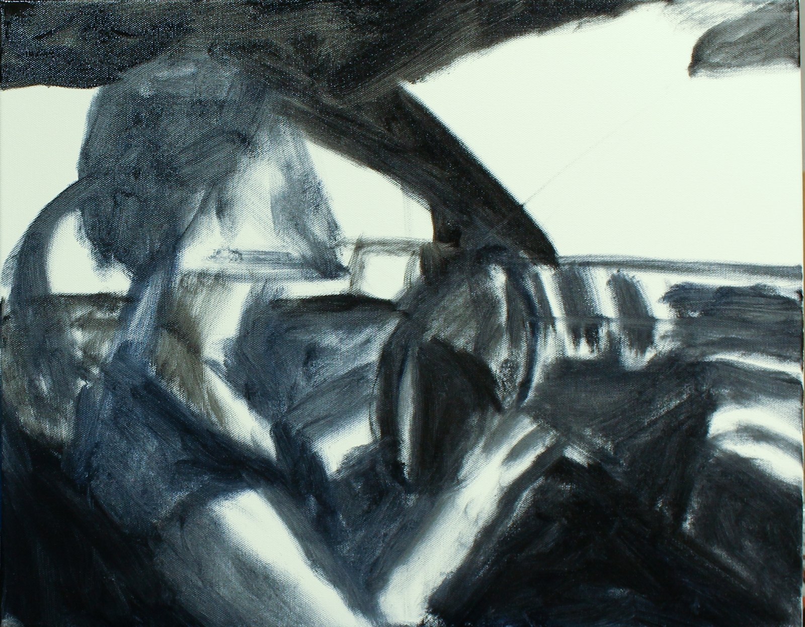 Démonstration de peinture réaliste à l’huile en cours